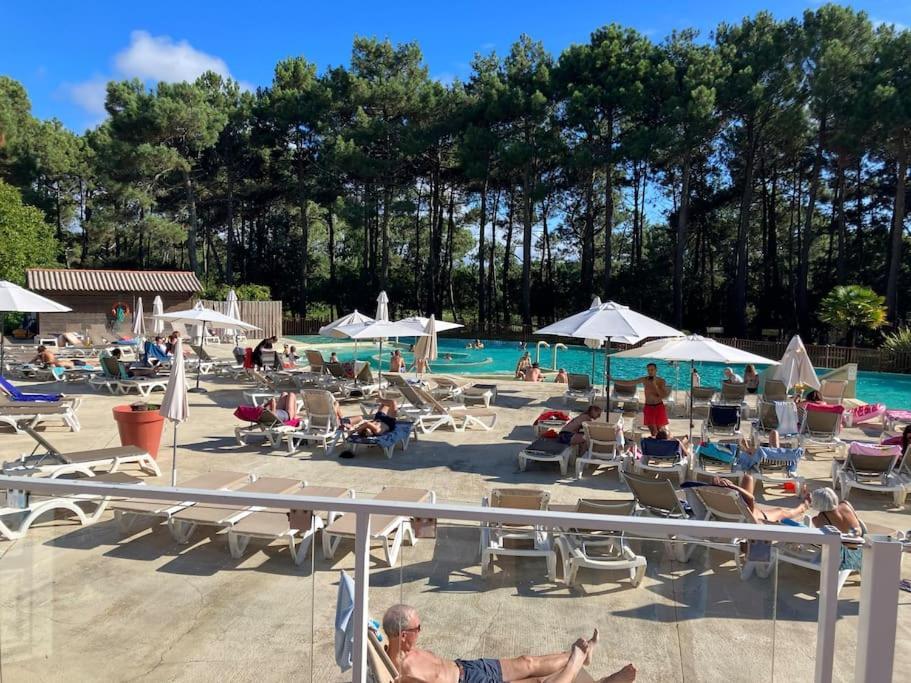 Appart' Dans Les Pins, Ocean, Lac, Piscine Lacanau Extérieur photo
